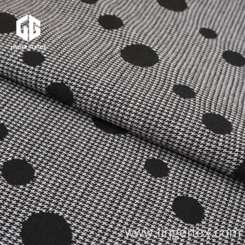 Spot Cotton Nylon Polyester Knitted Fabric Jacquard Fabric